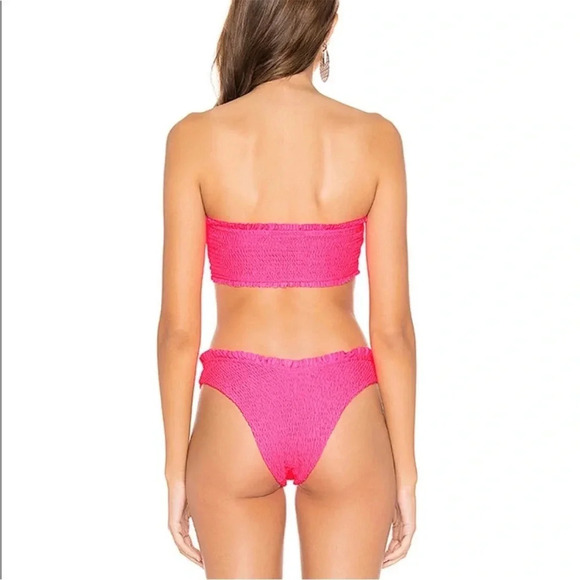 Lovers + Friends far away bikini hot pink bottoms - Picture 2 of 5